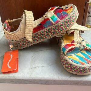 Farm Rio Platform Sandals